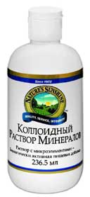 Биологически активная добавка (БАД) Colloidal Minerals (Коллоидал минералз (Коллоидный раствор минералов)) NSP 473 мл 