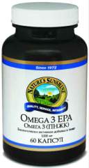 Биологически активная добавка (БАД) Omega 3 (EPA) (Омега 3 (ПНЖК - полиненасыщенные жирные кислоты)) NSP 60 капсул 